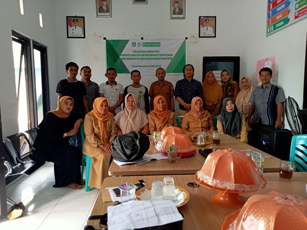 Kegiatan Pelatihan Operator Website dan Sistem Informasi Teknodesa