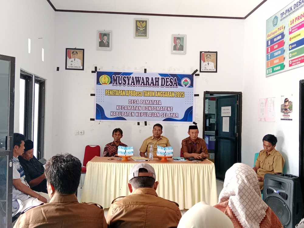 Musyawarah Desa Penetapan APBDesa TA.2025