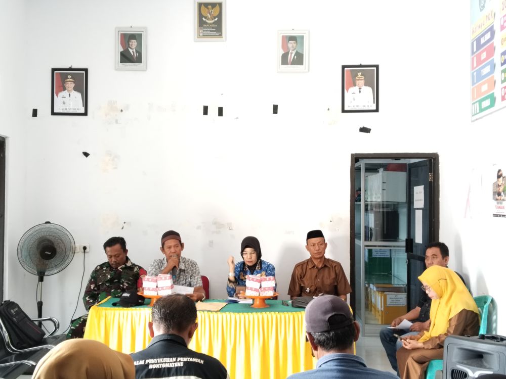 Musyawarah Desa Pembentukan Satgas GEMERLAP Desa Pamatata